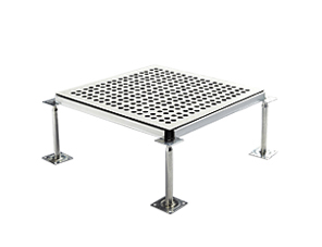 全鋼通風防靜電地板(HPL面)