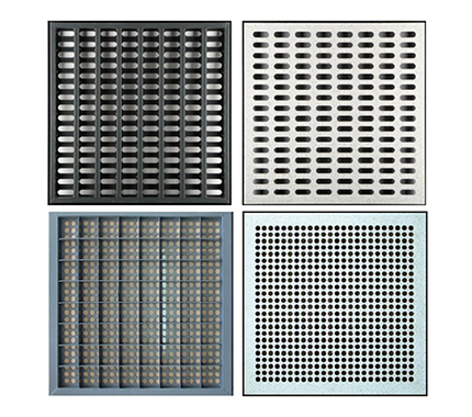 全鋼通風防靜電地板(HPL面)