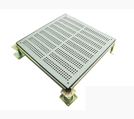 全鋼通風防靜電地板(PVC面)