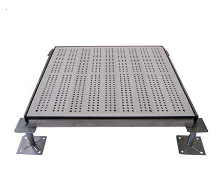 全鋼通風防靜電地板(PVC面)